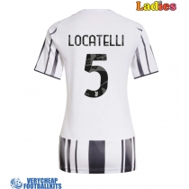 Juventus Manuel Locatelli #5 Replica Home Shirt Ladies 2025-26 Short Sleeve
